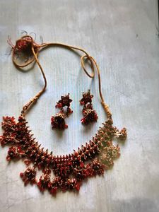 Elegant Pendant Necklace &amp; Earrings Set