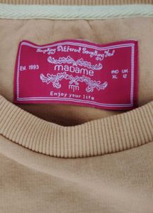 90% Off Sale Vintage Korean Madame Beige Sweatshir