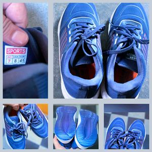 Blue Sports Shoes