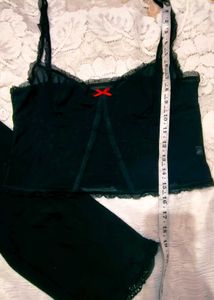Black mesh corset top with lower 👍