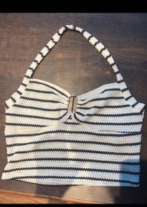 Striped Halter Set of 2