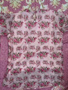 Floral Print Kurta