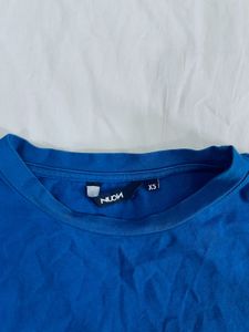 Blue baby tee from westside