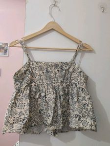 Boho Print Spaghetti Strap Top