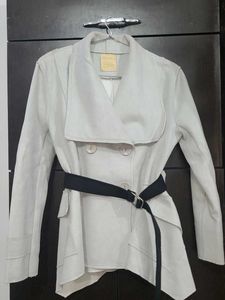 Grey Export branded trenchcoat