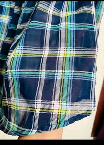 Chic Plaid Bow Blouse