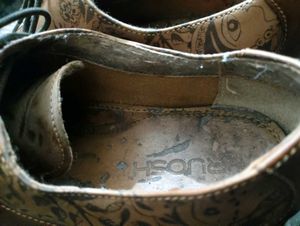 Brown Handmade genuine leather dress shoes