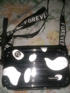 Funky Cow Print Crossbody Bag