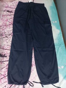 Navy Blue Cargo Pants