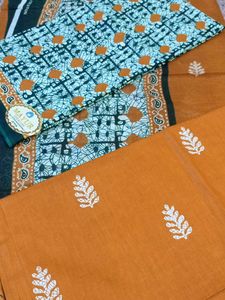 Combo Branded pure cotton Suit material