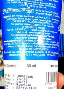The Derma Co. Face Wash &amp; L'Oreal Serum