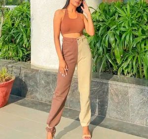 Rust Halter Neck Top