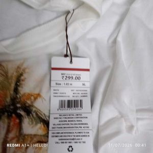 oversized DNMX  t shirt for women