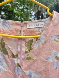 Chic Floral Print Midi Dress