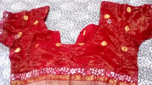 new silk saree with blouse free