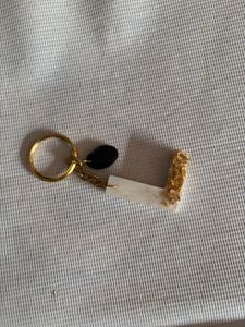 Initial 'L' Keychain