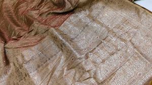 pure zari beautiful 😍 High quality soft saree 🎀