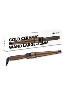 Alan Truman Gold Ceramic Curling Wand 32mm