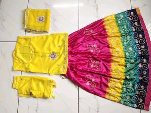 Lehenga Choli Set rajputi suit