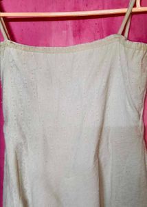 White Slip Dress