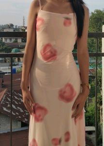 Floral Print Slip Dress