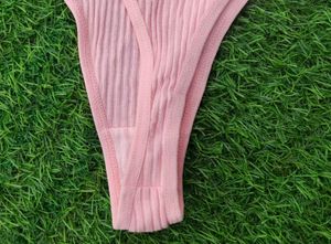 Cute Pink Thong Panty
