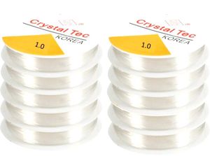 Crystal Tec 0.7mm Beading Wire 10pieces bundle