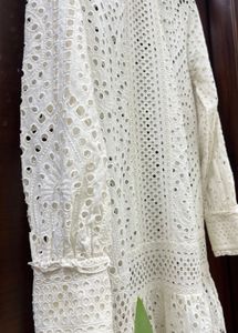 H&amp;M White Eyelet Dress.