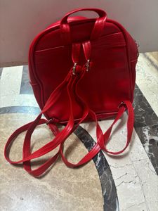 Red Sequin Bunny Backpack