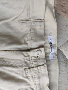 Off White Cargo Jeans