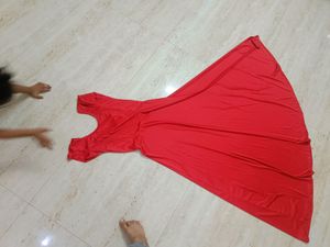 Red Long Gown