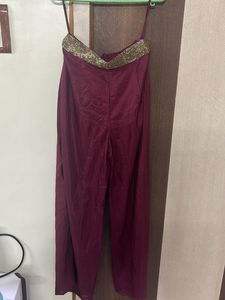 Co-ord Set- Top, Palazzo, Shrug