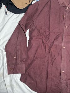 Maroon Long Sleeve Shirt