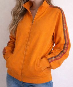 Retro Striped Track Jacket