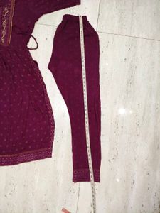 "💃 Elegant Maroon Kurta Set | Ethnic Wear ✨"