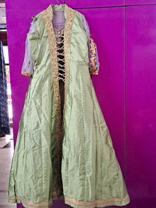 Designer long gown