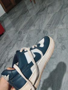 Classic Blue &amp; White Sneakers