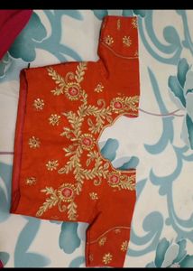 BEAUTIFUL RED ND PINK BLOUSE
