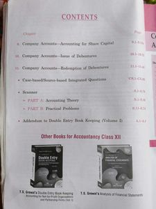T.S. Grewal's Double Entry Book Keeping class 12th