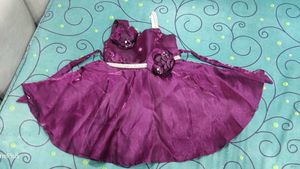 Purple Party Dress for Girls