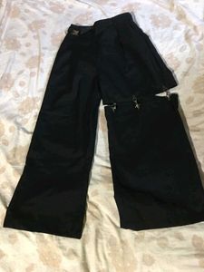Stylish Black Wide Leg Pants