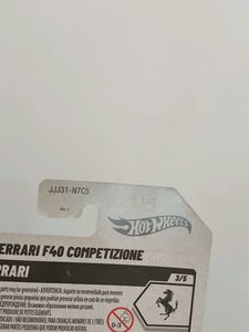Hot Wheels Ferrari F40 Competizione