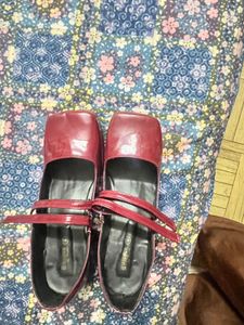 Chunky Heel Platform Mary Janes