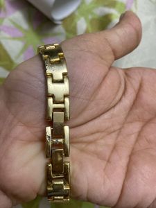 Gold Tone Watch