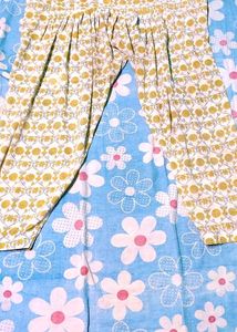 Half Sleev Kurta Set