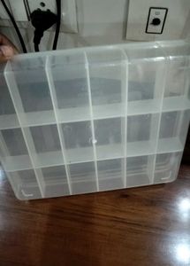 Clear Compartment Organizer Box