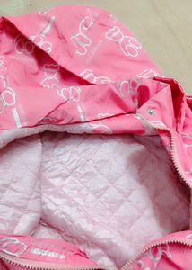 Lil Bear Pink Print Jacket