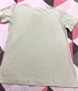 Stylish beige Graphic T-Shirt