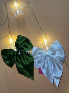 Stylish Large Colorful Satin Bows Ribbon Hair Clip