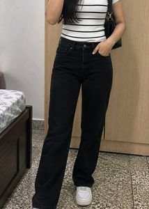 Classic Black Straight fit Jeans